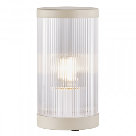 Nordlux Coupar moderne Tischlampe Sandfarbig Spritzwasser geschützt angenehmes Licht